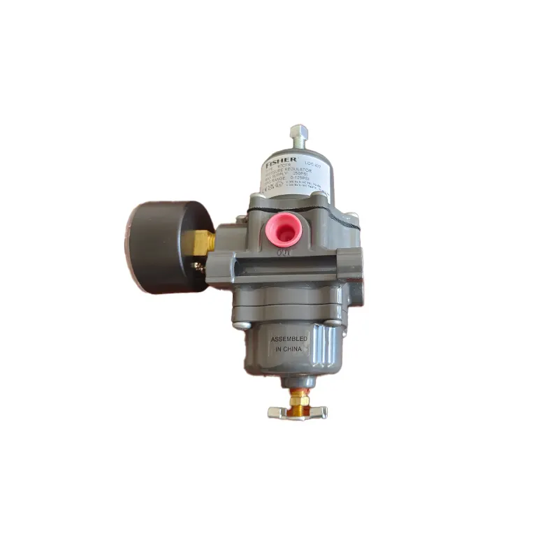 FISHER 67CFR – 237: 67C Series Instrument Supply Regulator Aligned with Inlet Standard