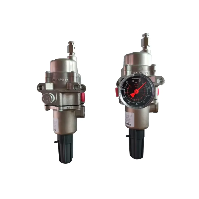 FISHER 67d Series FISHER 67DFSRPressure Reducing Regulators: Stainless Steel Body with Filter and Internal Relief